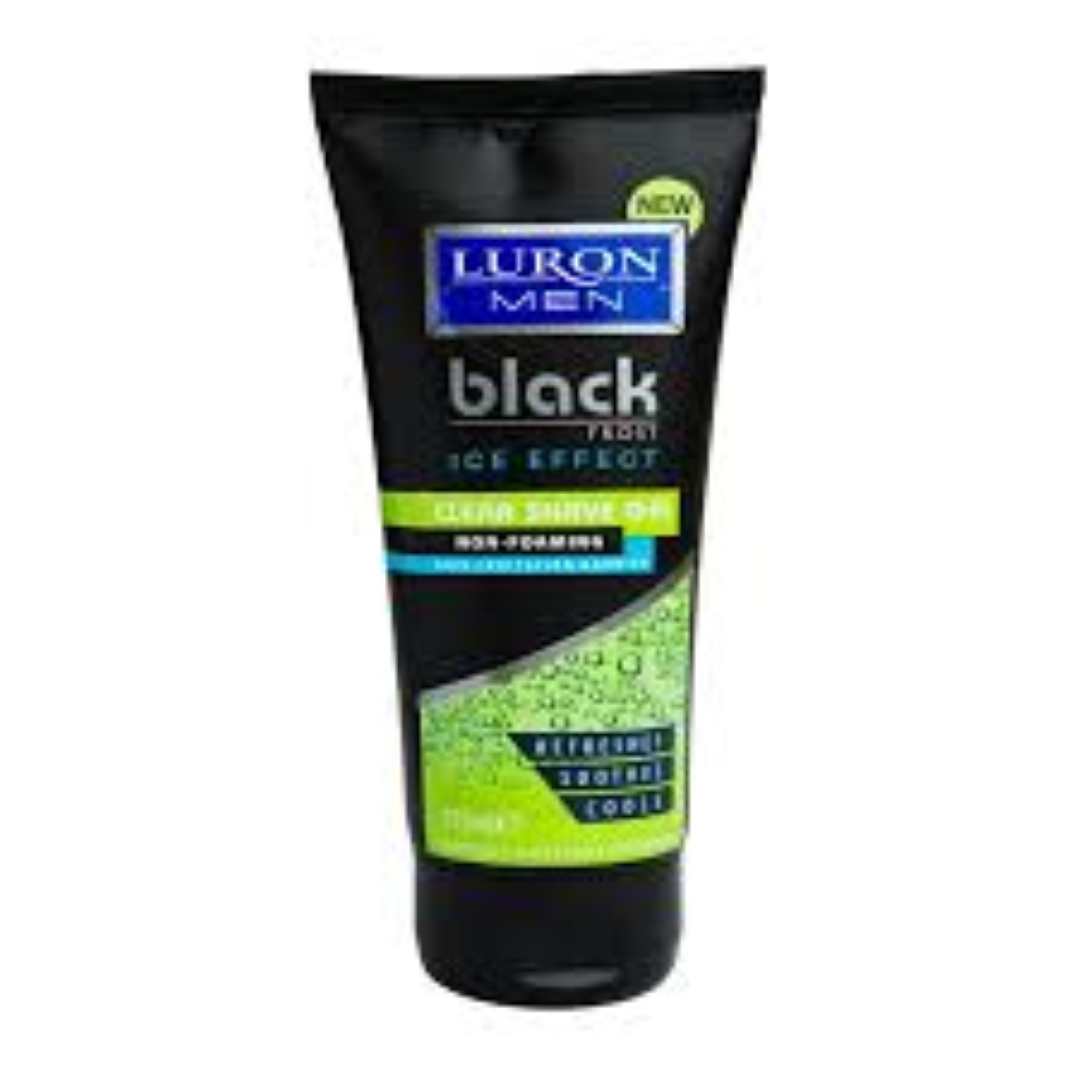 LURON MEN BLACK FROST SHAVE GEL 175ML